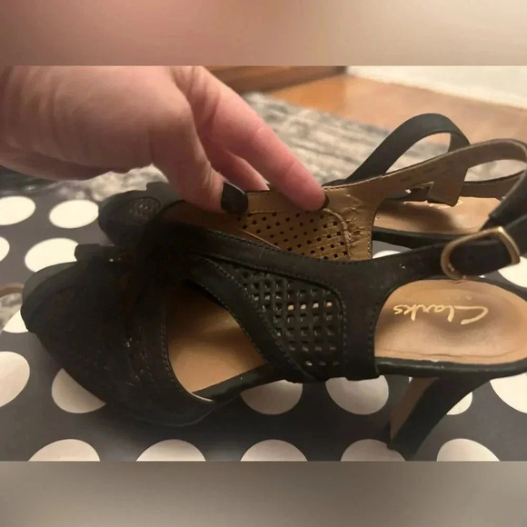 Clarks Heeled Sandals - Picture 4 of 5